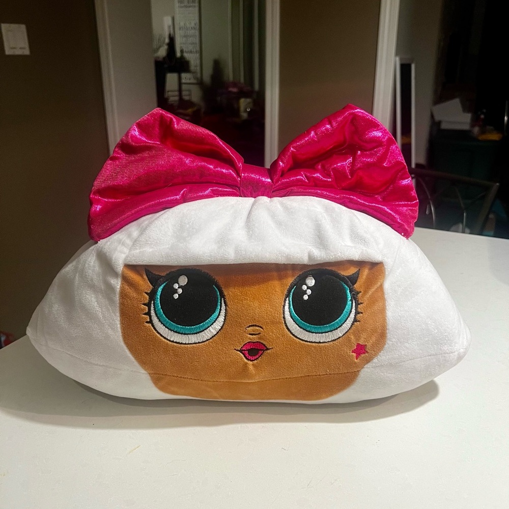 L.O.L Doll Face Pillow